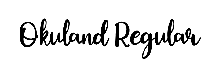 Okuland Regular  Frei Schriftart Herunterladen