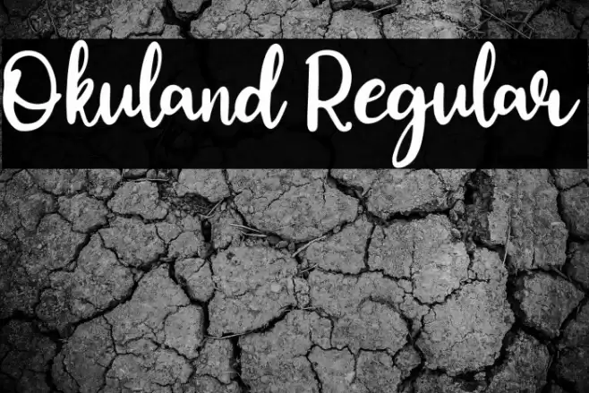 Okuland Regular Font examples