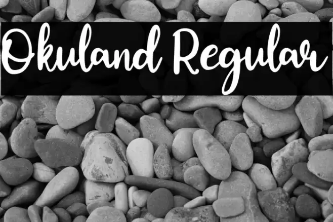 Okuland Regular Font examples