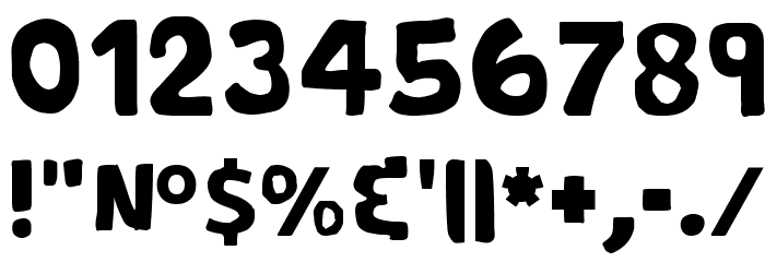 Okuubuntu Font OTHER CHARS