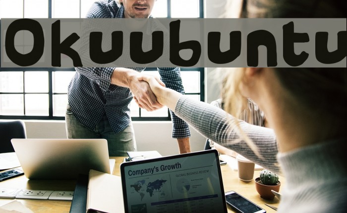 Okuubuntu Font examples