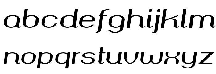 okolaks Bold Italic Font LOWERCASE