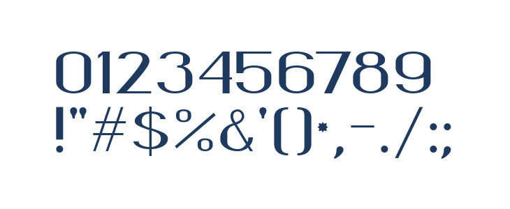 okolaks Bold Other Characters