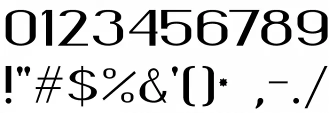 okolaks Bold Font OTHER CHARS