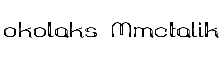 okolaks Mmetalik  Fuentes Gratis Descargar