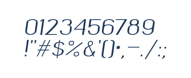 okolaks Regular Italic Other Characters