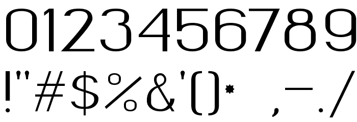okolaks Regular Font OTHER CHARS