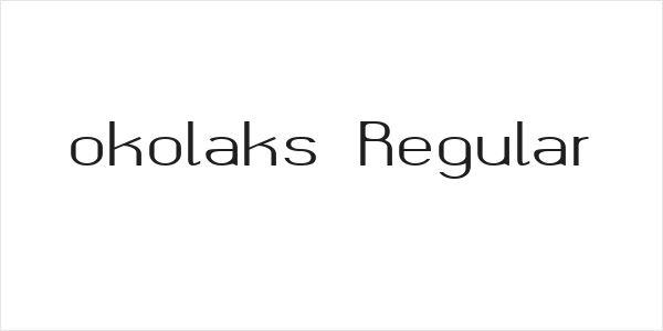 okolaks Regular Logo