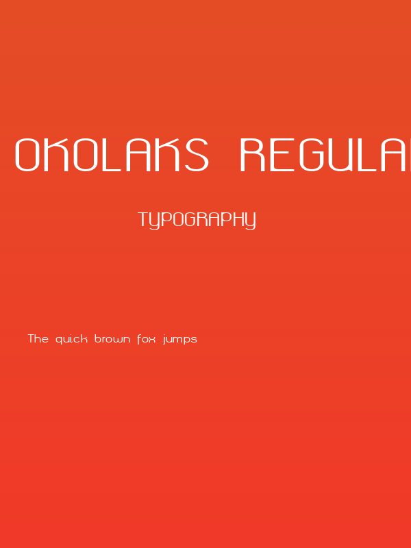 okolaks Regular Poster