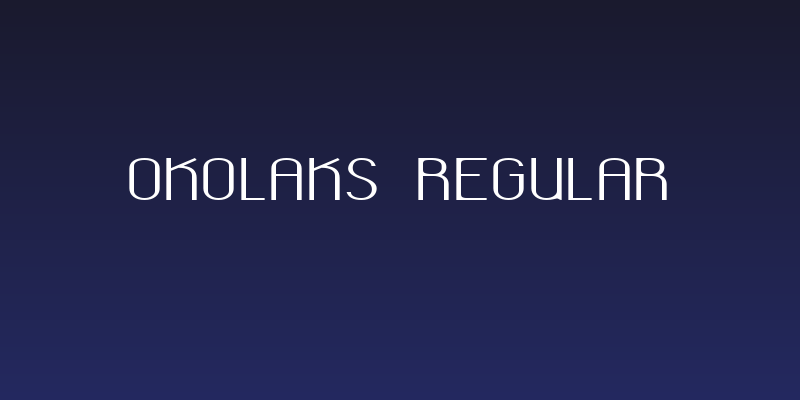 okolaks Regular Social Header