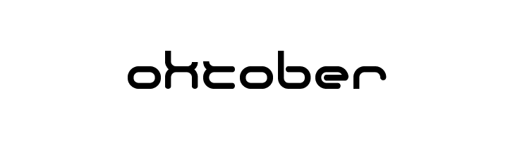 oktober Font