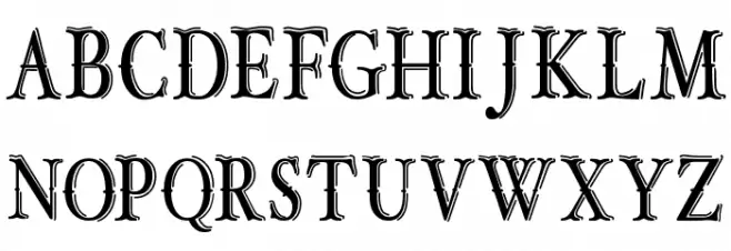OLD BOB DEMO JUNIOR Schriftart Groß