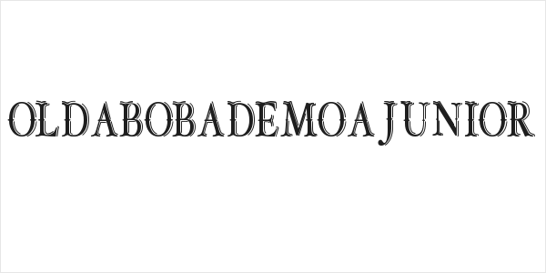 OLD BOB DEMO JUNIOR Logo