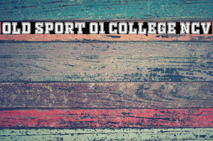 OLD SPORT 01 COLLEGE NCV Example 1