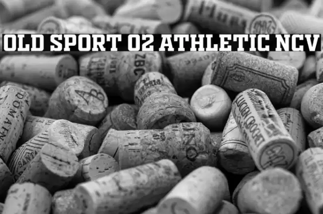 OLD SPORT 02 ATHLETIC NCV フォント examples