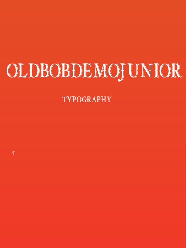 OLDBOBDEMOJUNIOR Poster