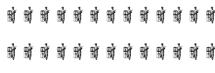 OLDCAR Font LOWERCASE