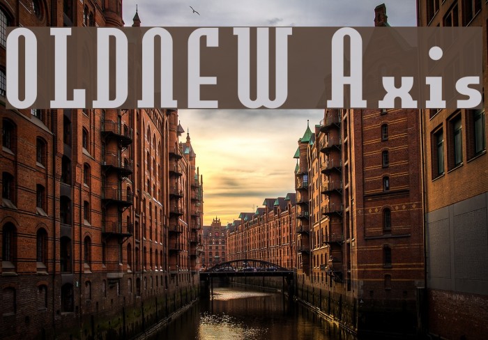 OLDNEW Axis Font examples