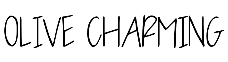 OLIVE CHARMING Font