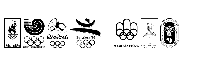 OLYMPIAD XXX フォント