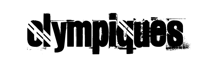 OLYMPIQUES  font caratteri gratis