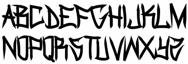 Ol Skool Font UPPERCASE
