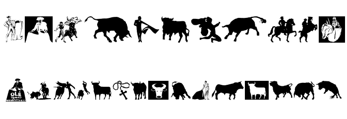 Olé Torero Font OTHER CHARS