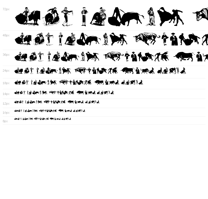 Olé Torero Waterfall