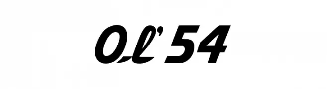 Ol'54  フリーフォントのダウンロード