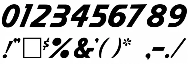 Ol'54 Caratteri ALTRI CARATTERI
