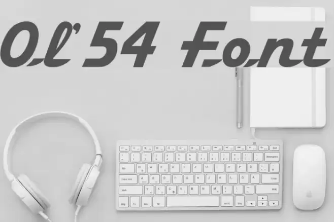 Ol'54 Caratteri examples