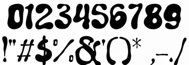 Olaf Mate Regular Font OTHER CHARS