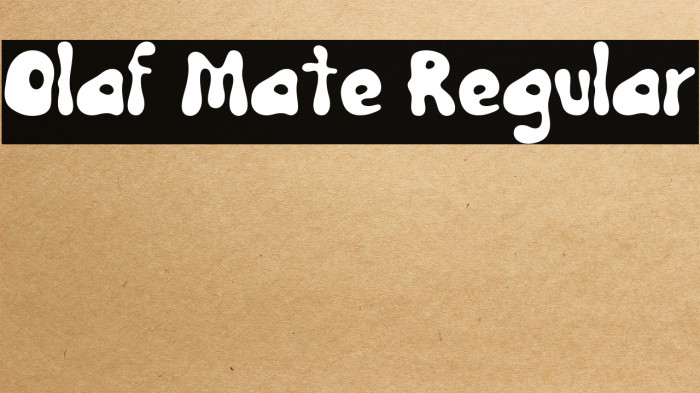 Olaf Mate Regular Example 1