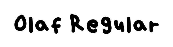 Olaf Regular  Frei Schriftart Herunterladen