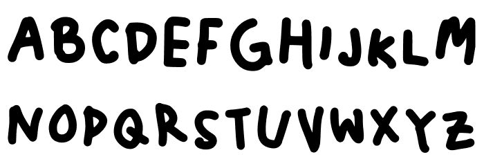 Olaf Regular Font UPPERCASE