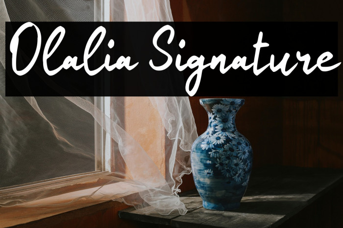 Olalia Signature Example 2