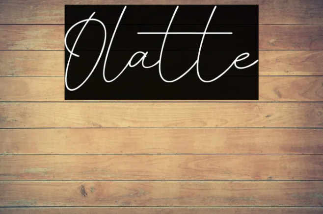 Olatte Example 2