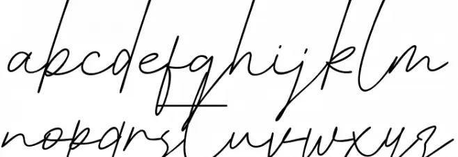 Olatte फ़ॉन्ट लोअरकेस