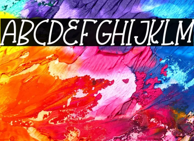 Olaugh Bold Italic Example 1