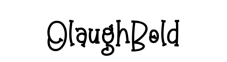 Olaugh Bold  नि: शुल्क फ़ॉन्ट्स डाउनलोड