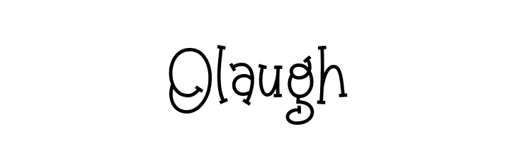 Olaugh  免费字体下载