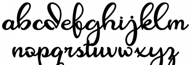 Olcigatte DEMO Font Litere mici