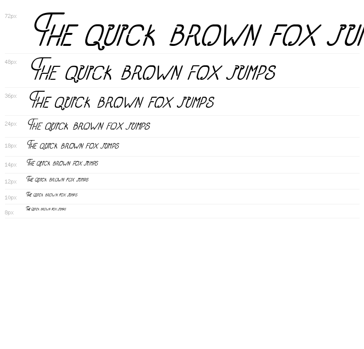 Old Alpha Italic Regular Waterfall