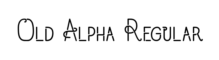 Old Alpha Regular  baixar fontes gratis