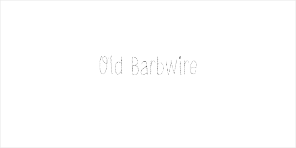 Old Barbwire Logo
