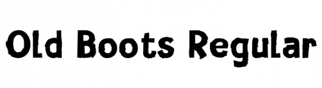 Old Boots Regular  Fuentes Gratis Descargar
