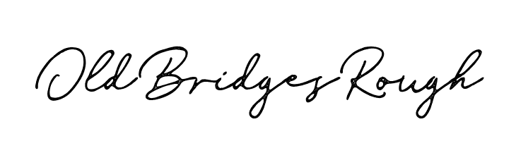 Old Bridges Rough  font caratteri gratis