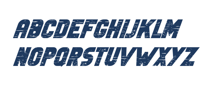 Old Car Bold Italic Lowercase