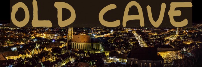 Old Cave Font examples