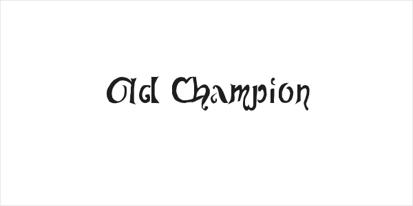 Old Champion Logo
